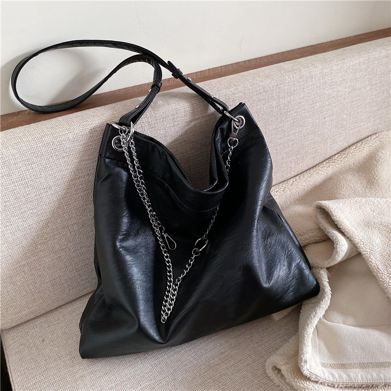 Women’s Hobo Bag with Chain WB-00155 9(9)