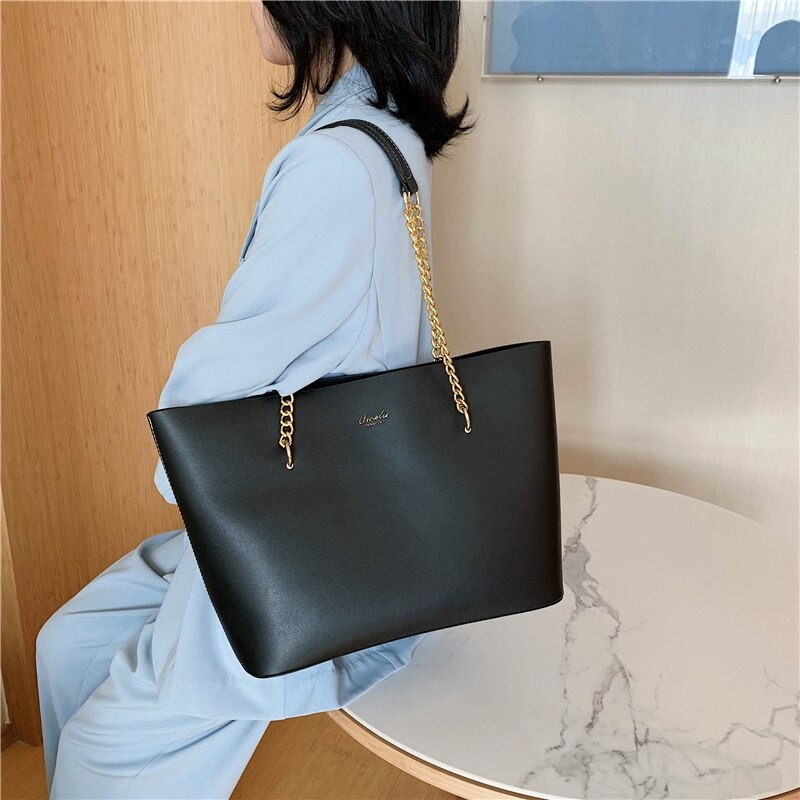 Luxury Women Tote with Chain WB-00167 (5)